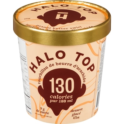 Halo Top tourbillion de beurre d’arachide 473 ml, 1,69 $/100ml