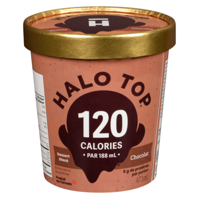 Halo Top Dessert glacé chocolat 473 ml, 1,69 $/100ml