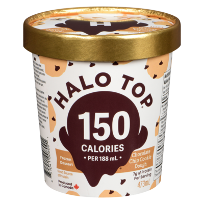 Halo Top Cookie Dough 473 ml, $1.69/100ml