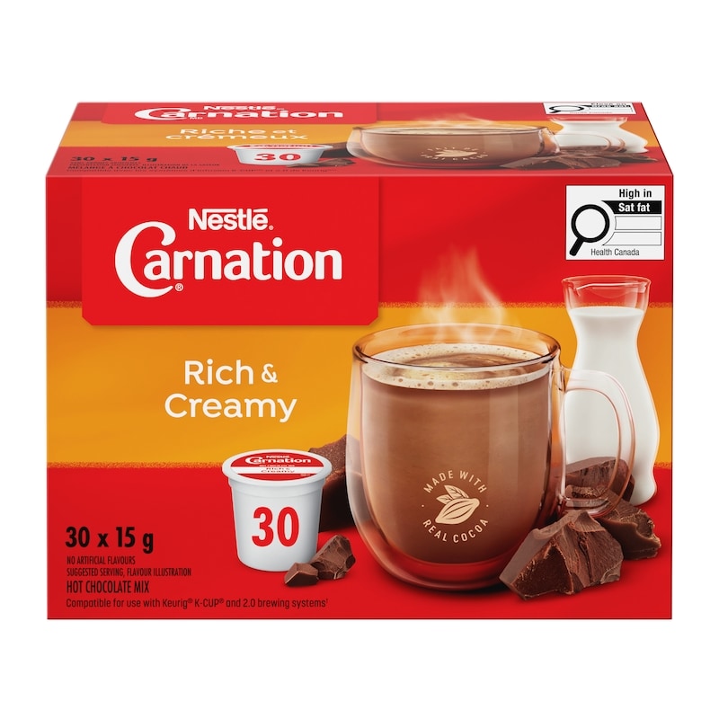 Carnation Rich And Creamy Hot Chocolate For Keurig - 450 g | Zehrs