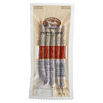 Noah Martin Country Store Pepperoni Doux 75 g, 6,65 $/100g