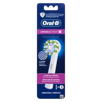 Oral-B Brossettes de rechange paquet de 3 3 ea, 16,00 $/1ch