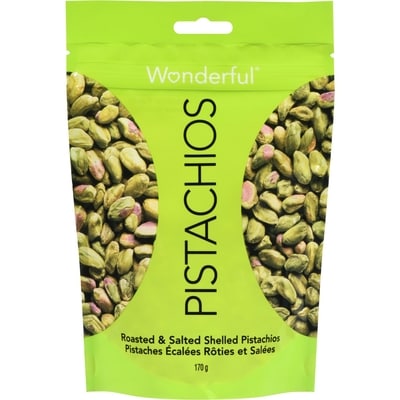 null Pistaches Wonderful, écalées 170 g, 5,29 $/100g