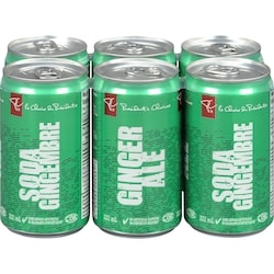 le Choix du Président Mini soda au gingembre, 6 canettes 6x222.0 ml, 0,30 $/100ml