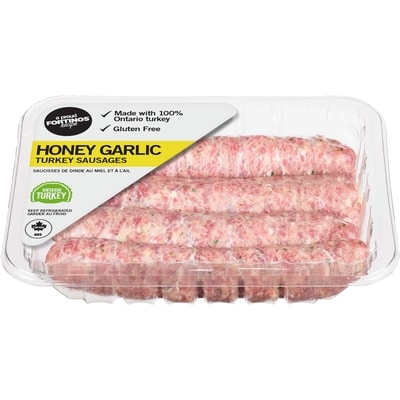 null Honey Garlic Turkey Sausage $17.61/1kg $7.99/1lb