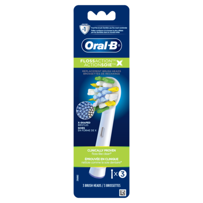 Oral-B Orlb Brossettes De Recharge En 3 ea, 16,00 $/1ch