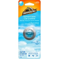 Armor All Vent Air Freshener (Tranquil Skies Scent, 1 Pack). 2.5 ml, $180.00/100ml