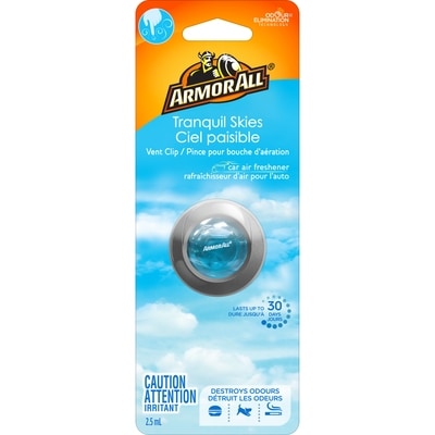 Armor All Vent Air Freshener (Tranquil Skies Scent, 1 Pack). 2.5 ml, $200.00/100ml