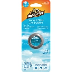 Armor All Assainisseur d’air pour le système de ventilation (parfum Ciel paisible, emballage de 1) 2.5 ml, 200,00 $/100ml
