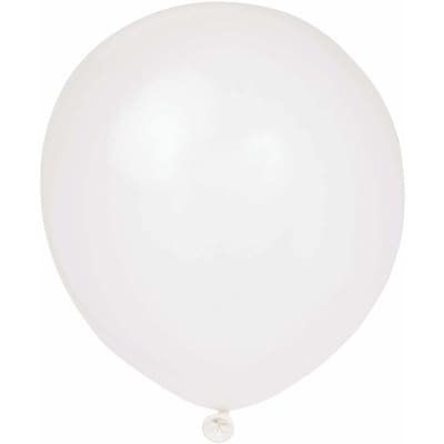 Ballons en latex de 12 po, 10 ct - Blanc