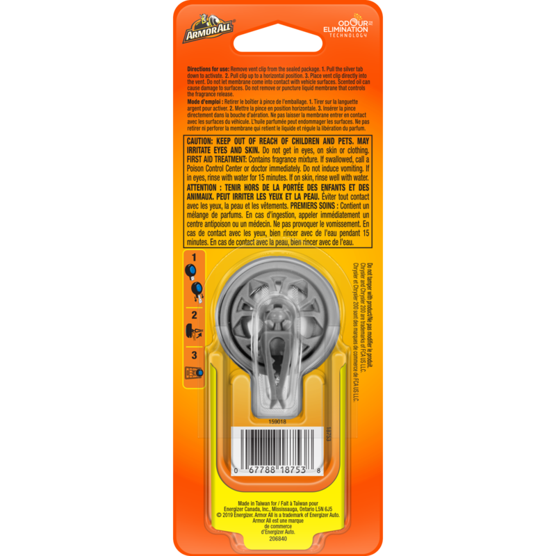 Vent Air Freshener (New Car Scent, 1 Pack).