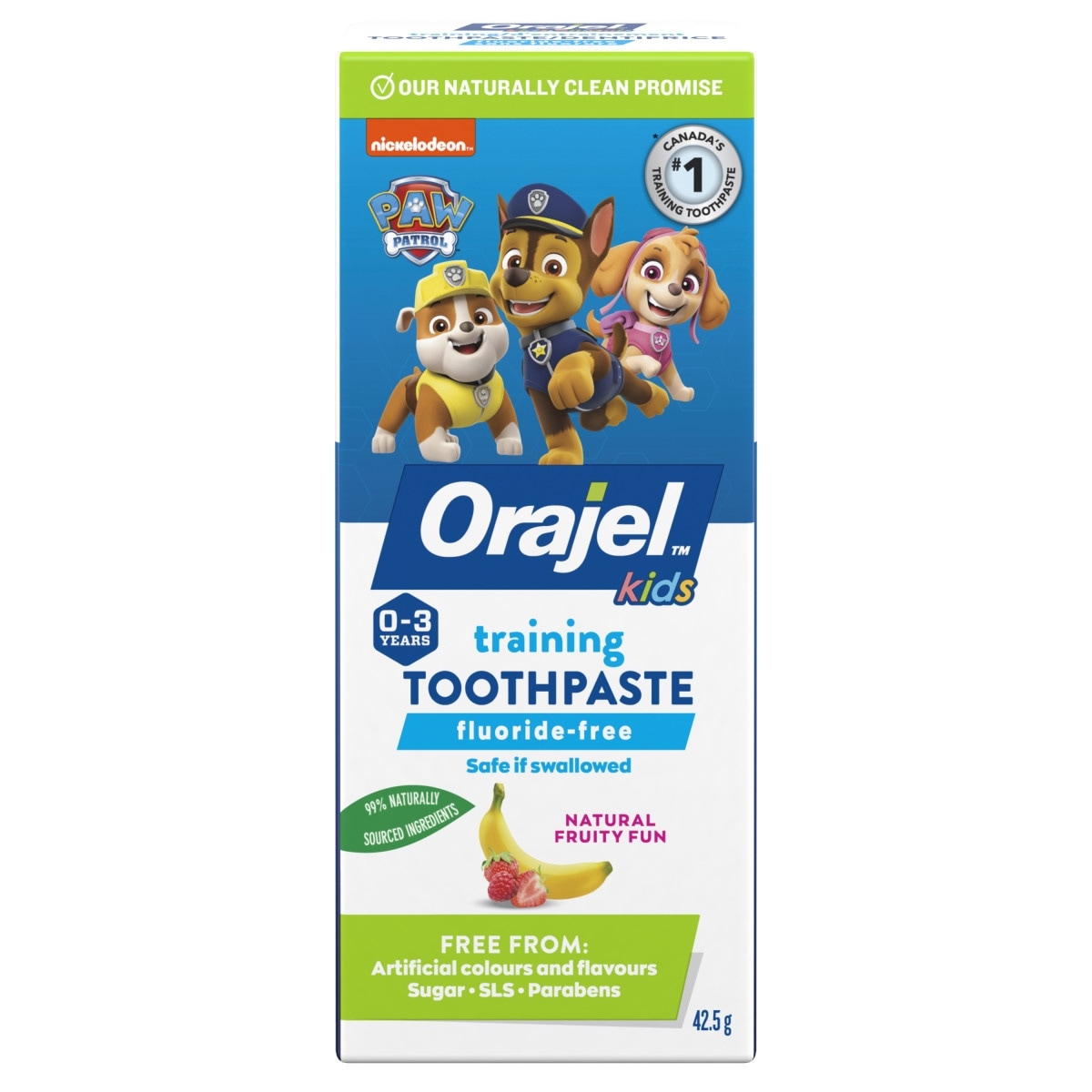 Orajel Kids Fluoride-Free Training Toothpaste PAW Patrol™ 42.5 g, $15.27/100g