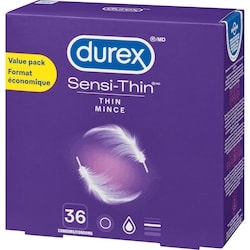 Durex Sensi-Thin Extra Lubricated Latex Condoms - 36 ea | Dominion Stores  of Newfoundland