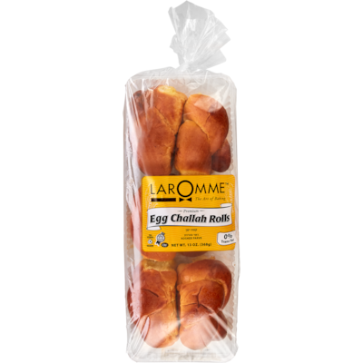 Laromme Petits pains hallah aux œufs de première qualité, paquet de 6 casher 368 g, 2,17 $/100g