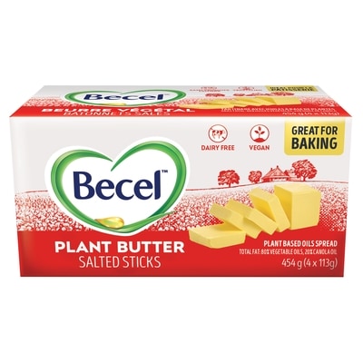 Becel Salted Plant Butter Sticks 454 g, $0.99/100g