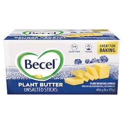 Becel Unsalted Plant Butter Sticks 454 g, $1.21/100g