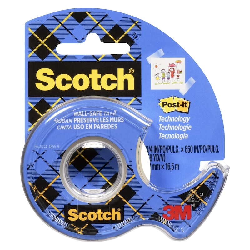 Wall-Safe Tape 19 Mm X 16,5 M