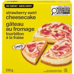 Strawberry Swirl Cheesecake