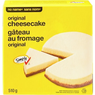 Sans Nom Gâteau au fromage original 510 g, 1,37 $/100g