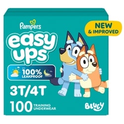 Pampers Easy Up Training Pants Size 5 (3T4T), 100 Count 100 ea, $0.44/1ea