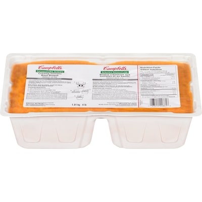 Campbell’s Bisque crémeuse aux tomates et au basilic 1.81 kg, 1,05 $/100g