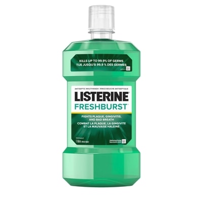 Listerine Fresh Burst Antiseptic Mouthwash 1 l, $0.80/100ml