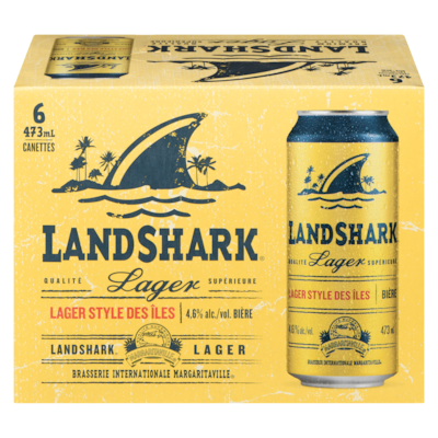 LANDSHARK Bière Lager Premium (Pièce d’identité requise au moment du ramassage) 6x473.0 ml, 0,70 $/100ml