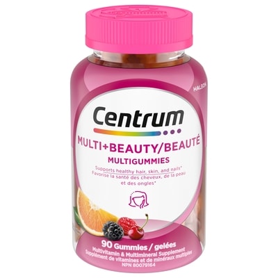 Centrum MultiGummies Multivitamin Supplement, Cherry, Berry & Orange 90 ea, $0.20/1ea