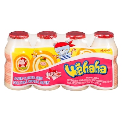 Wahaha Boisson à Saveur de Yaourt 4x400.0 ml, 0,50 $/100ml