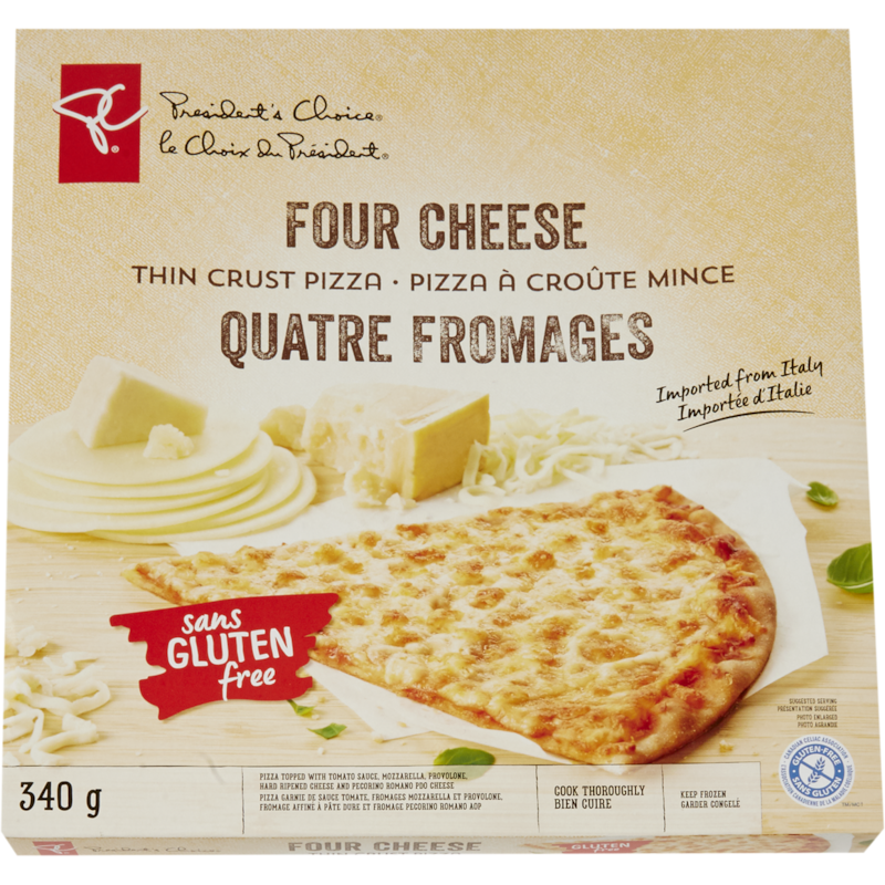 Gluten Free Four Cheese Pizza
