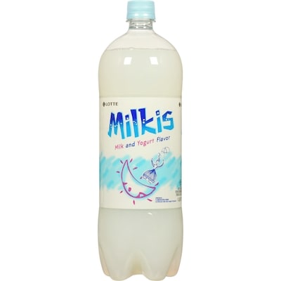 Lotte Milkis Milk & Yogurt Beverage 1.5 l, $0.29/100ml