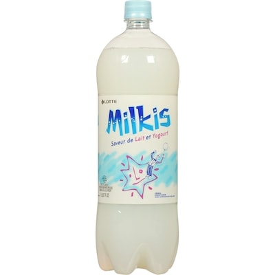 Lotte Milkis Boisson lactée et au yaourt 1.5 l, 0,29 $/100ml