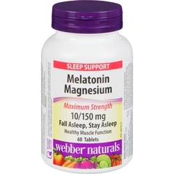 MelatoninMagnesium Maximum Strength 10/150 mg 60 Tablets