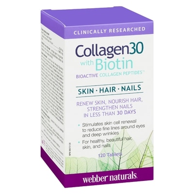 Collagen30 with Biotin 120 Tablets