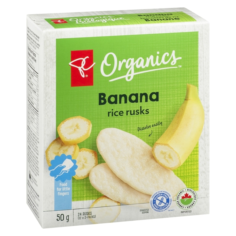 Banana Rice Rusks