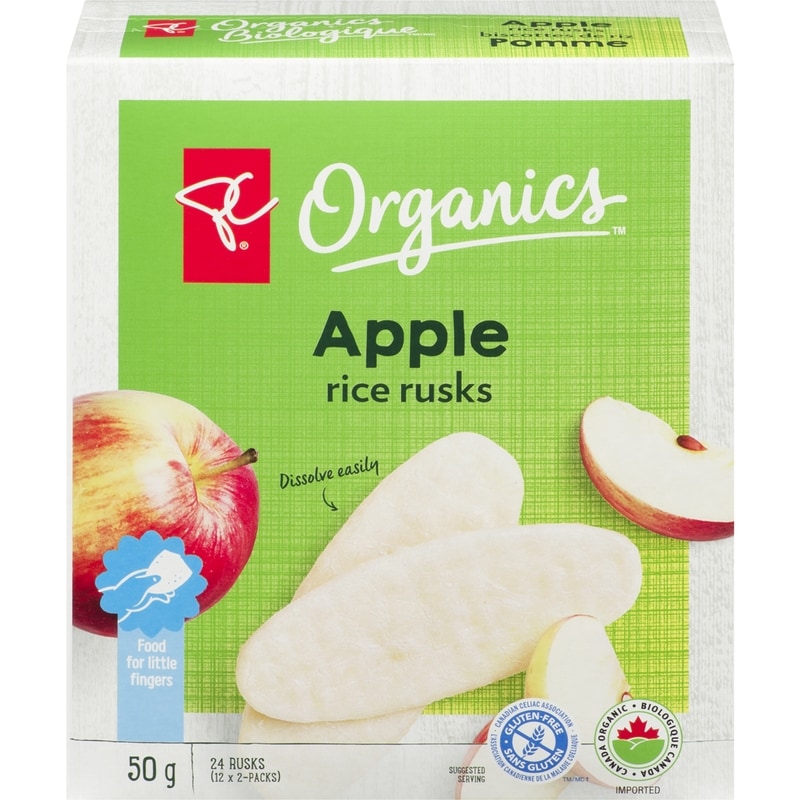 Apple Rice Rusks