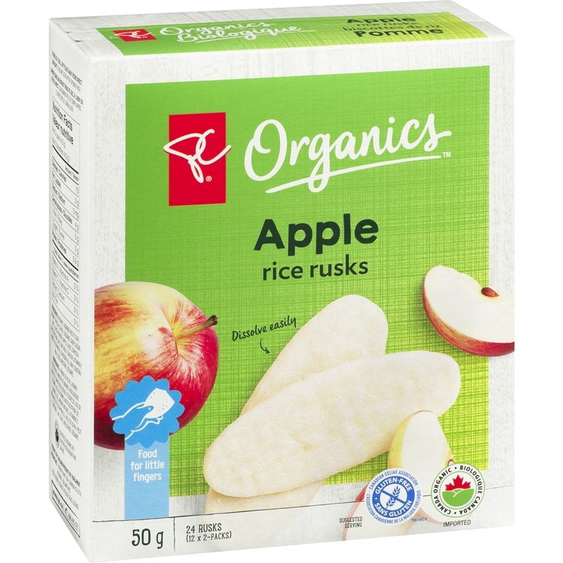 Apple Rice Rusks