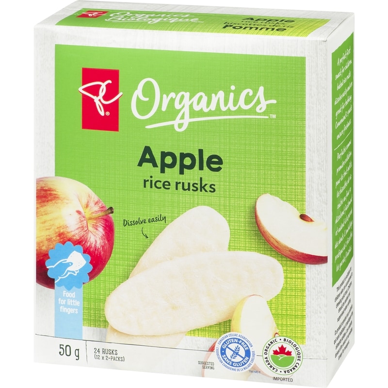 Apple Rice Rusks