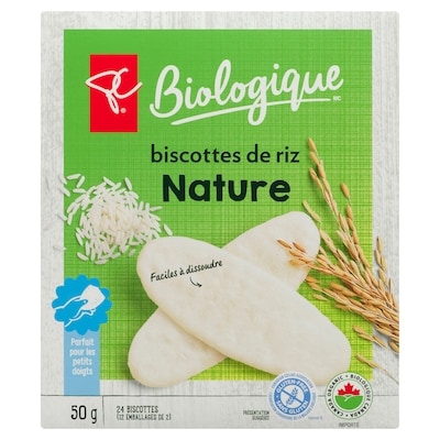 Biscottes de riz nature