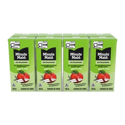 Minute Maid jus de pommes 8x200.0 ml, 0,25 $/100ml
