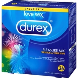 Durex Condoms Pleasure Mix Value Pack - 36 ea | Atlantic Superstore