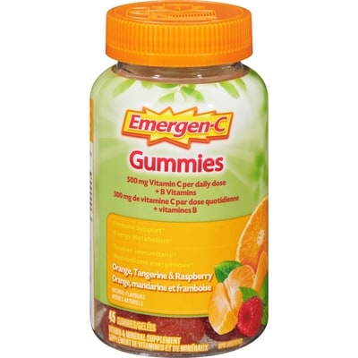 Emergen C Vitamins, Vitamin & Mineral Supplement Orange, Tangerine & Raspberry 45 ea, $0.33/1ea