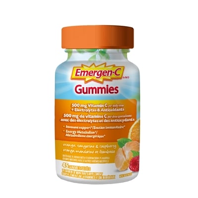 Emergen C Vitamins, Vitamin & Mineral Supplement Orange, Tangerine & Raspberry 45 ea, $0.41/1ea