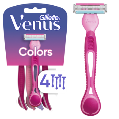 Gillette Rasoirs jetables Simplement3 Couleurs, 4unités 4 ea, 2,75 $/1ch