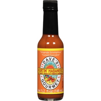 Daves Sauces Gourmet Sauce, Hurtin' Habanero 142 g, $6.33/100g