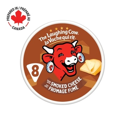 The Laughing Cow Cheese Smoked 8 Portions 133 g, $3.38/100g