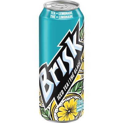 Brisk Half and Half Iced Tea with Lemonade 710 ml, $2.25/100ml
