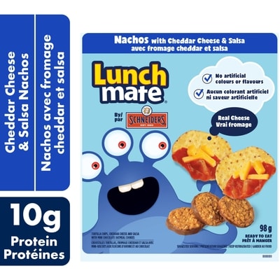 Schneiders Nachos with Cheddar Cheese & Salsa Lunch Kit 98 g, $3.06/100g