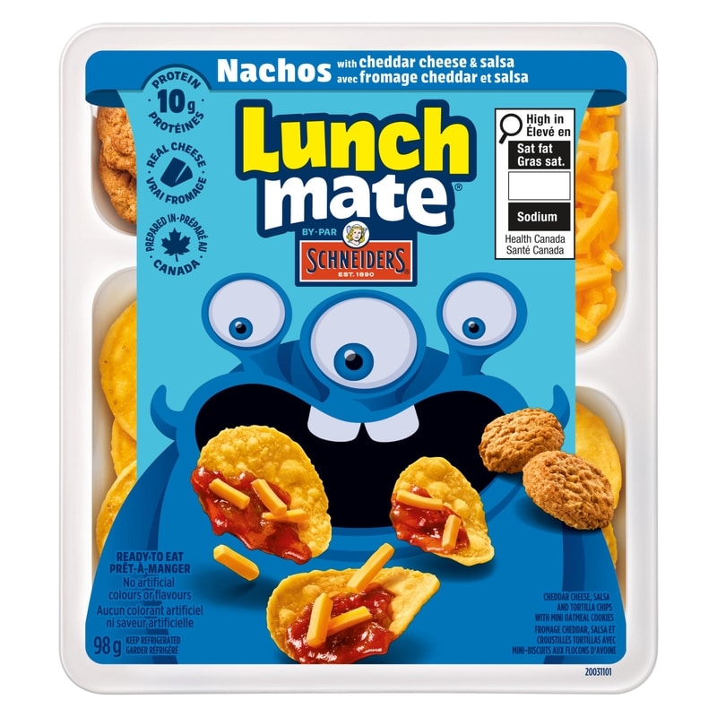 Schneiders Nachos with Cheddar Cheese & Salsa Lunch Kit - 98 g