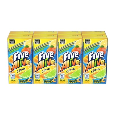 Five Alive Juice Citrus Cartons 8x200.0 ml, $0.30/100ml